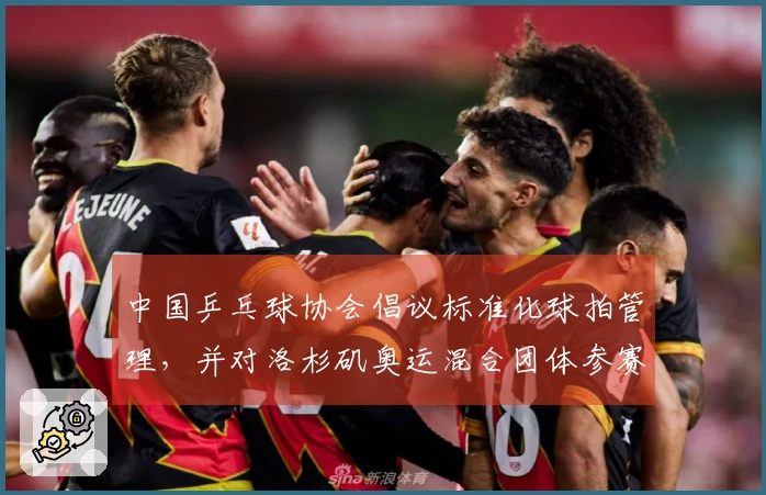 中国乒乓球协会倡议标准化球拍管理，并对洛杉矶奥运混合团体参赛阵容提出要求